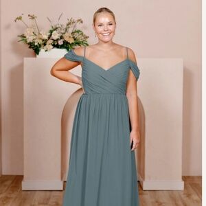 Revelry Lily Chiffon Dress Sz 6